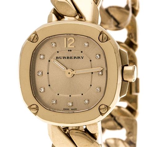 burberry necklace gold|burberry gold watch women's.